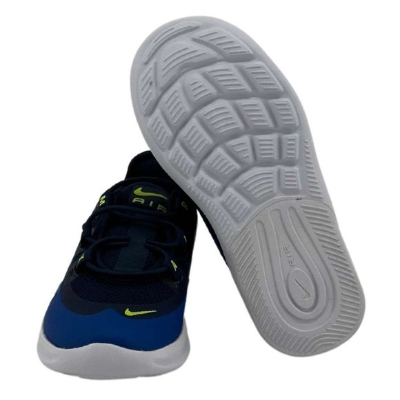 Nike | Toddler's Air Max Axis Running Shoes | Navy & Volt | Size 9C - Picture 6 of 6